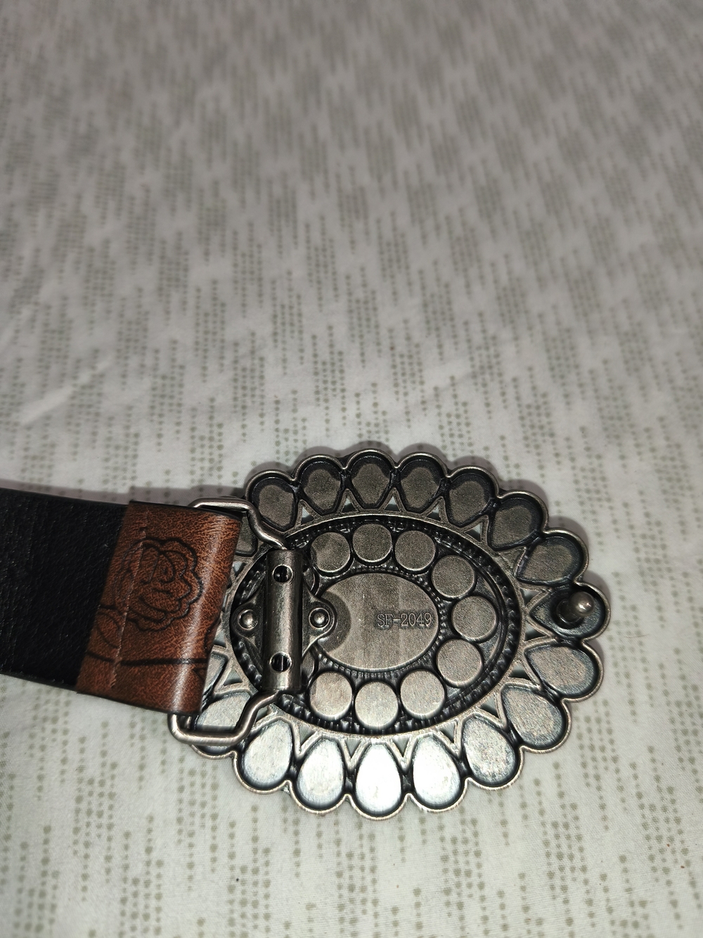 Turquoise Stone Concho Belt - Women Accessories Belts - Picture 3 of 6
